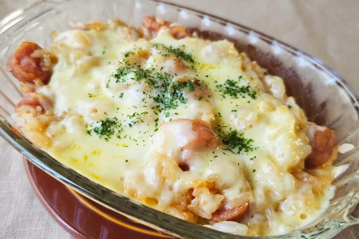 やる気1%でデミソースドリア