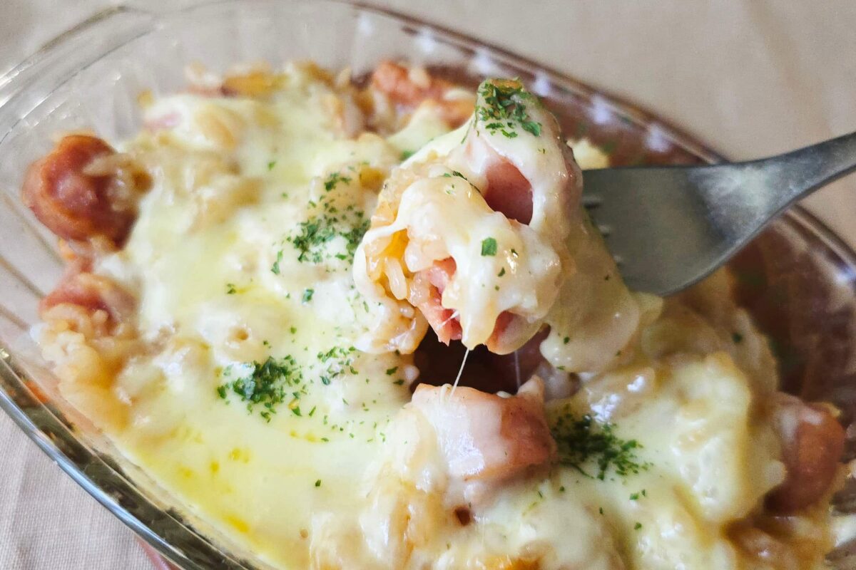 やる気1%でデミソースドリア・実食