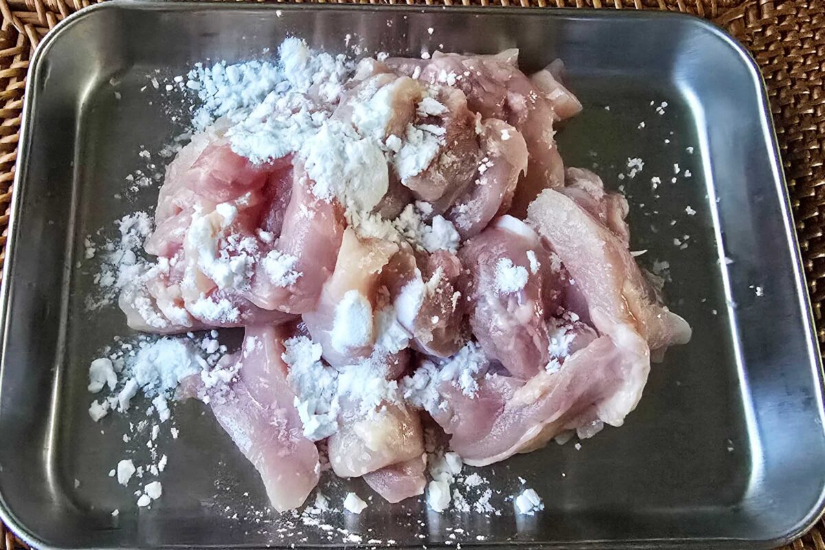 鶏と新玉ねぎのとろとろ煮・鶏