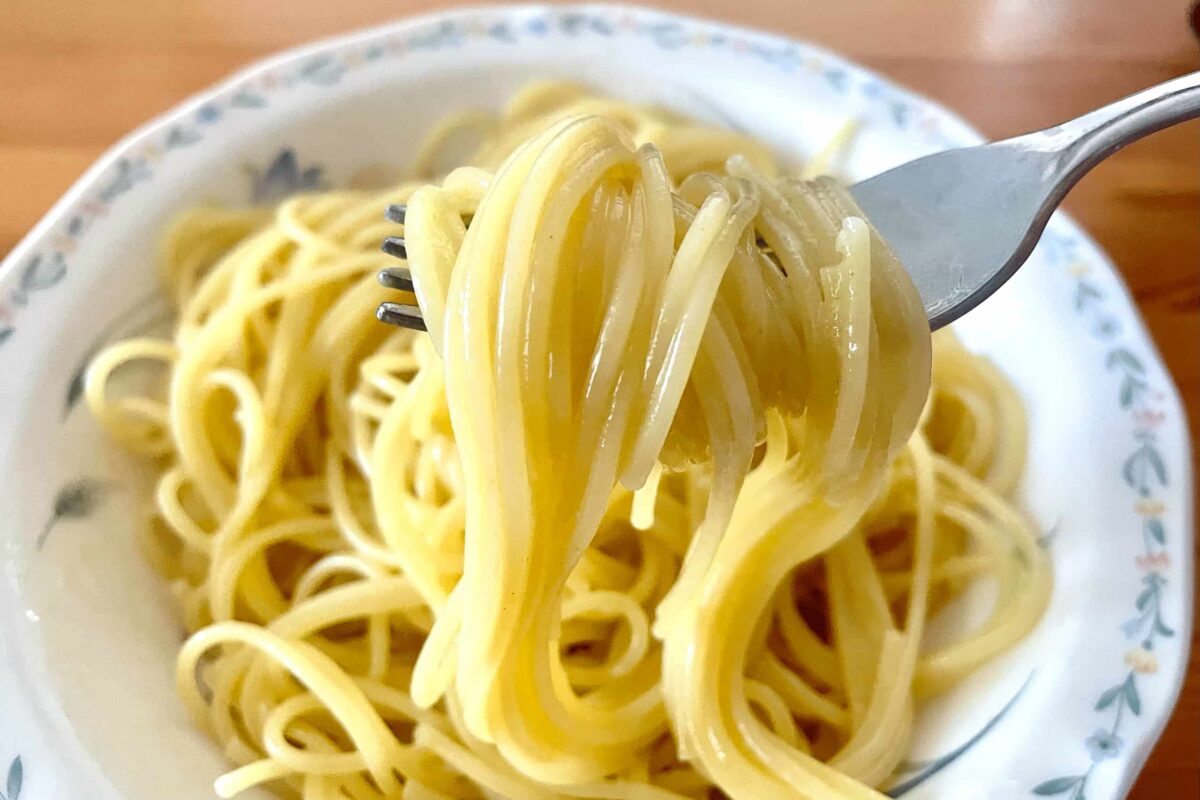 わさびパスタ