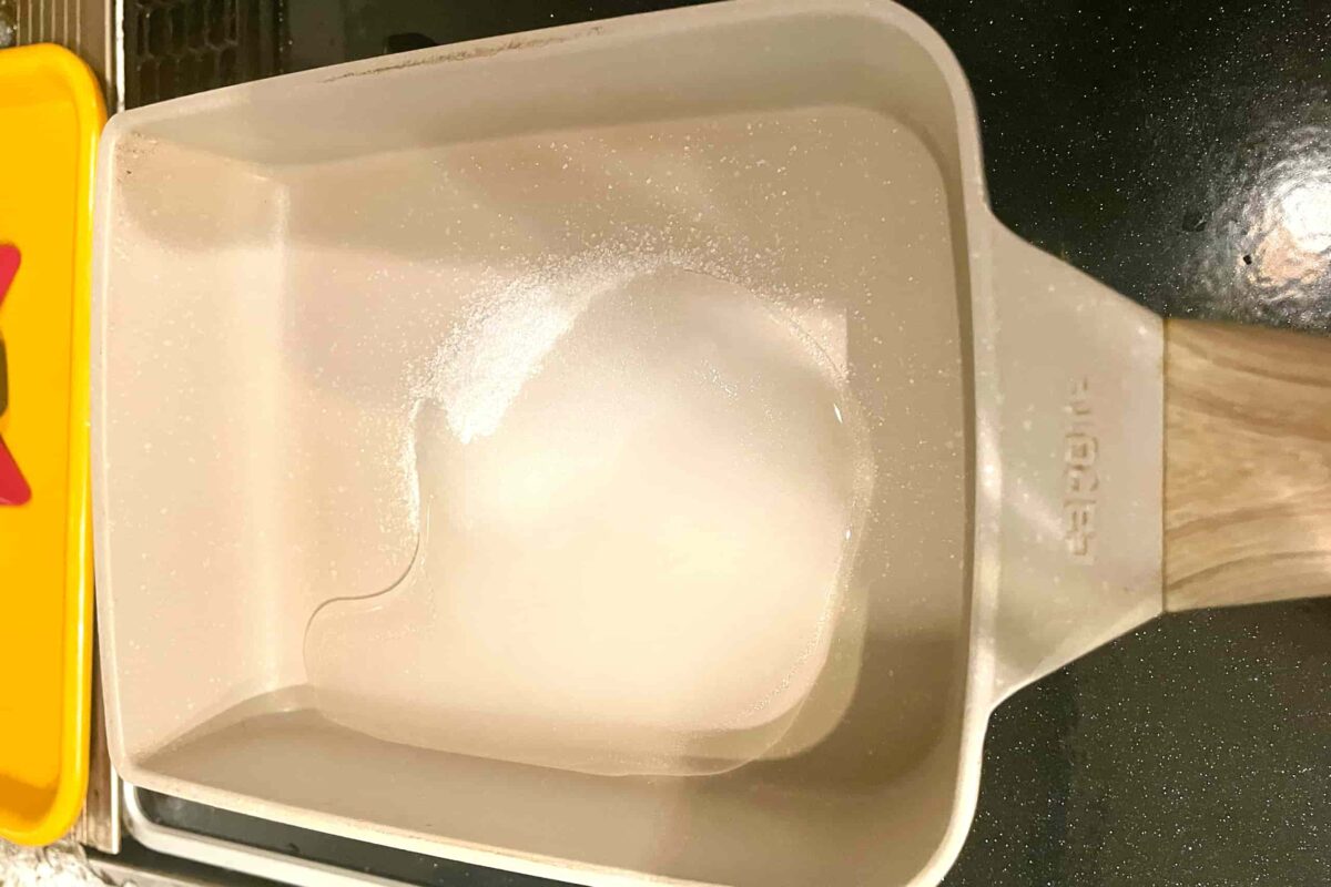 バニラアイスブリュレ風