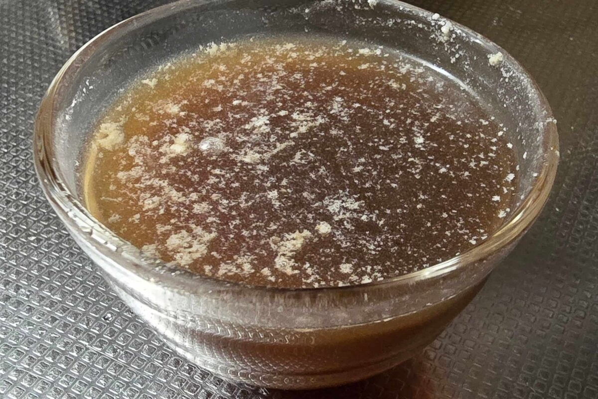 にら豚焼きそば・スープ