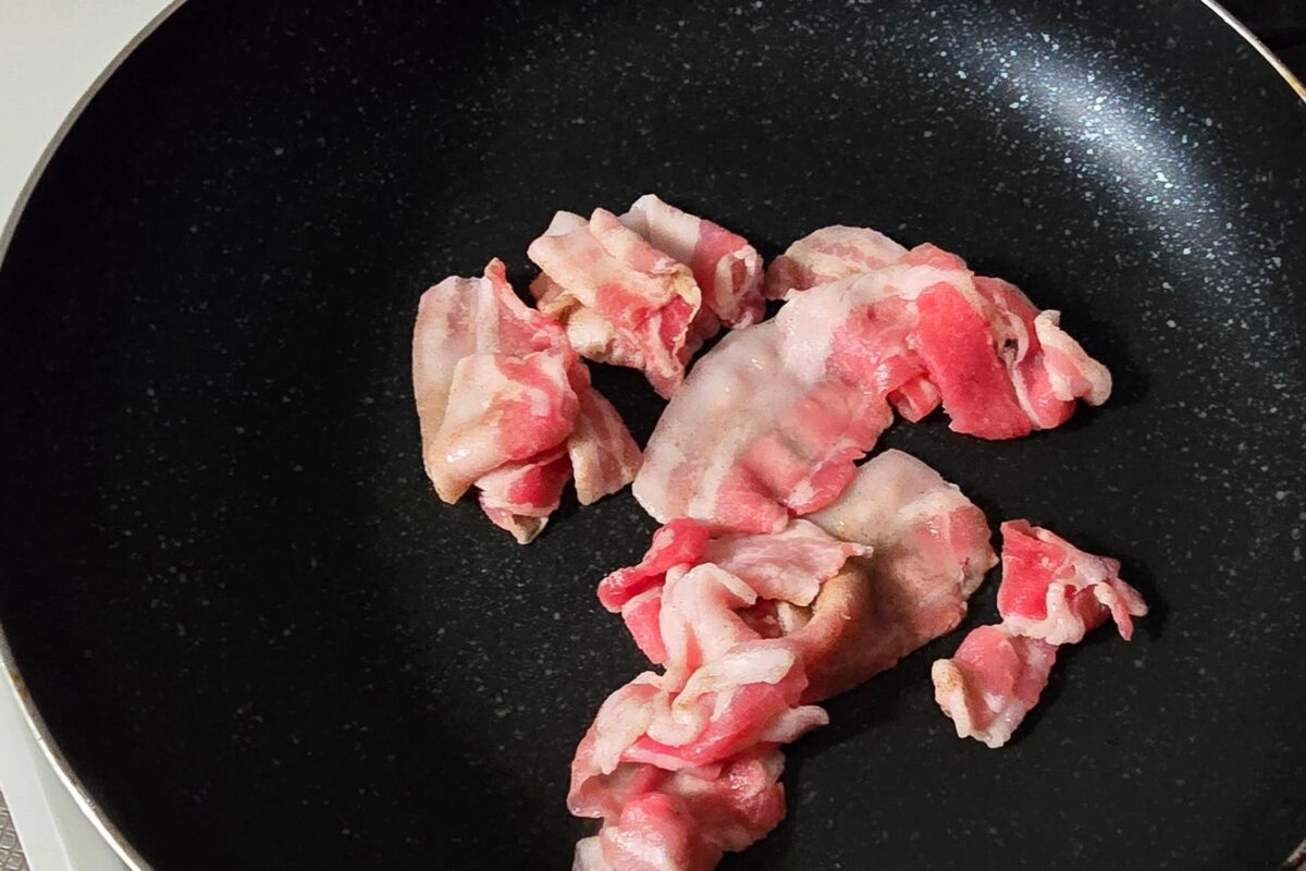 にら豚焼きそば・豚炒める