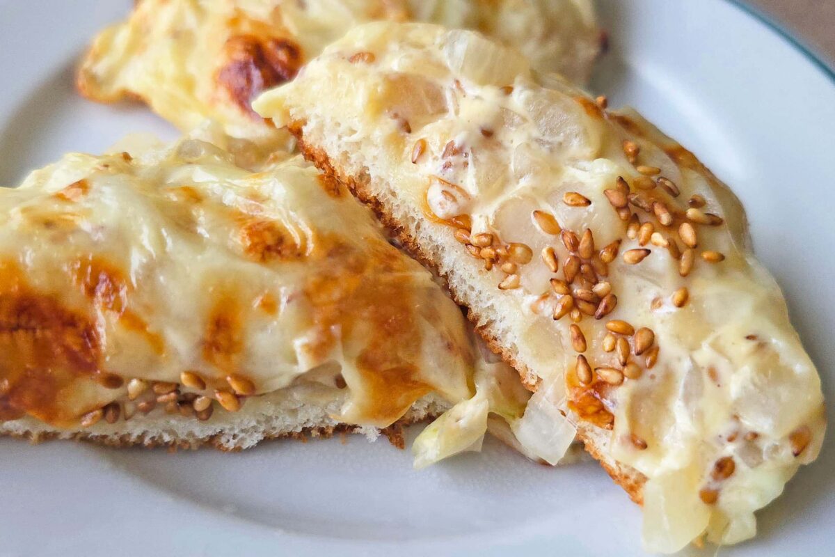 新玉チーズトースト・実食