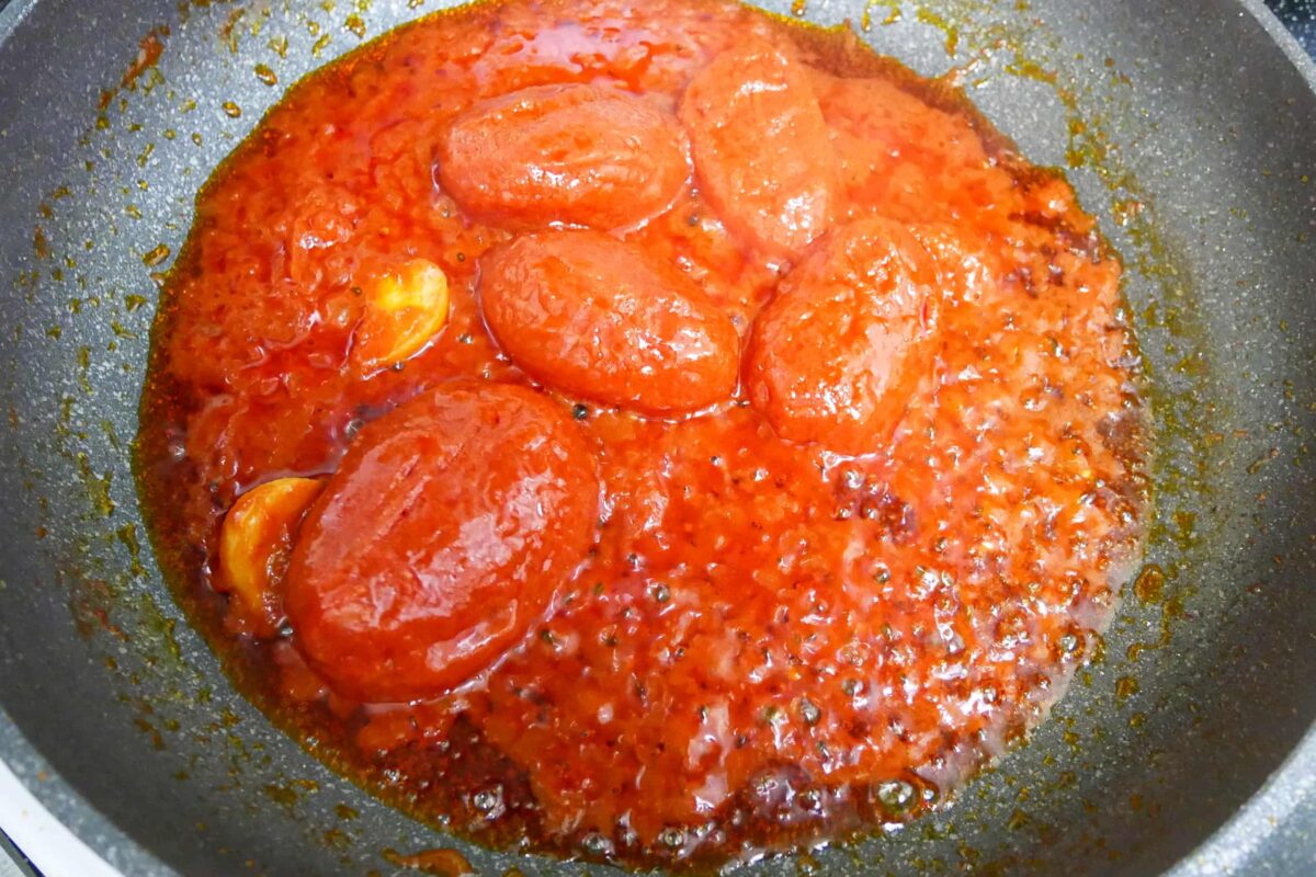 基本のトマトパスタ