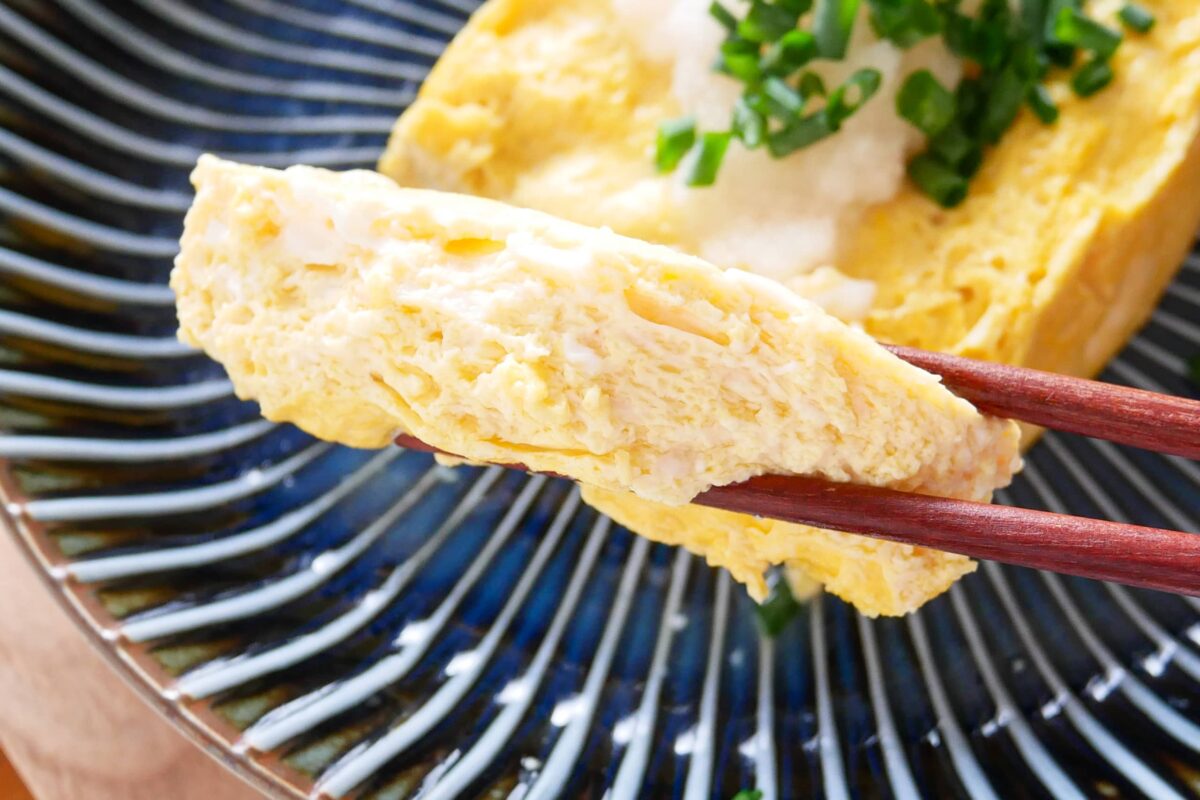 巻かないだし巻き玉子