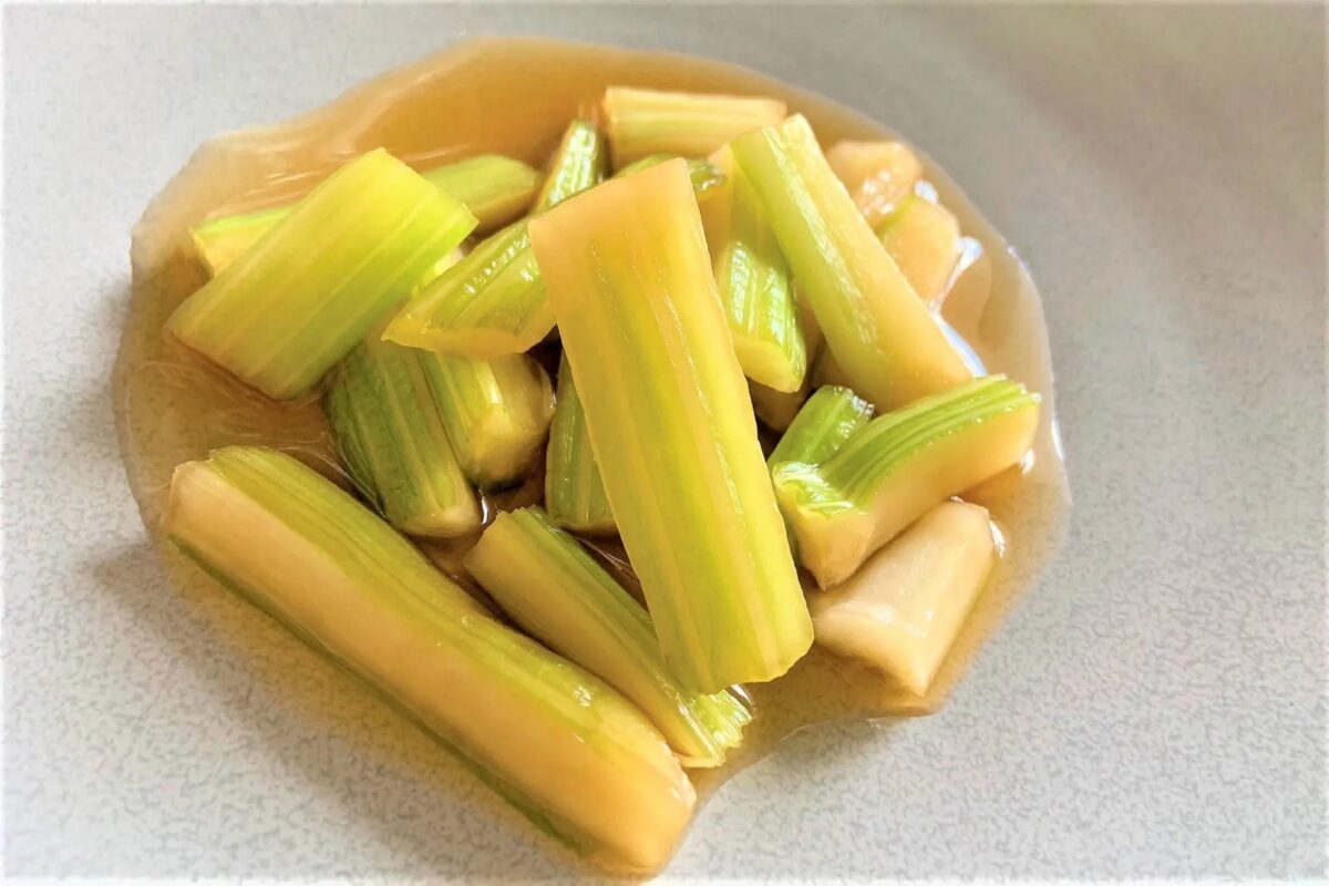 セロリの漬物