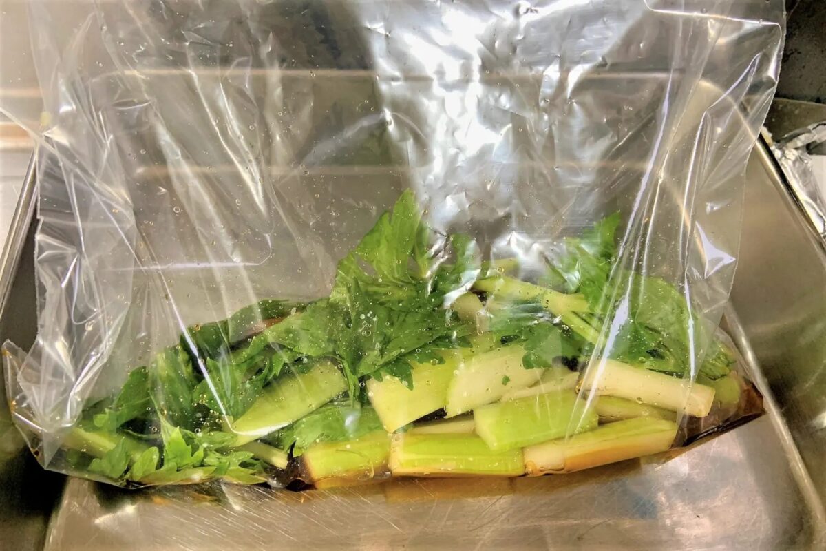 セロリの漬物