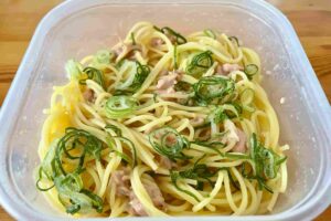こくうまバタぽんパスタ