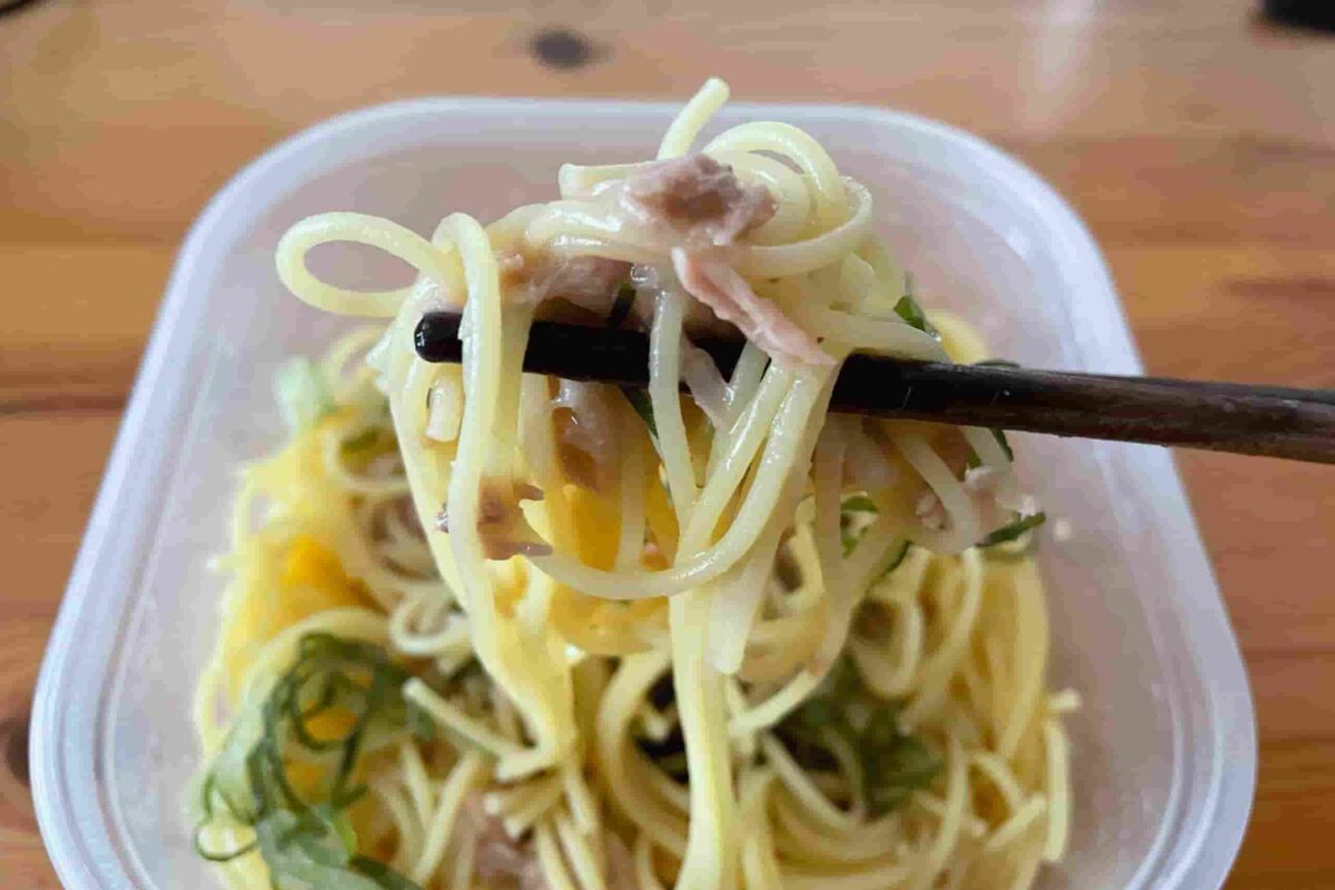 こくうまバタぽんパスタ