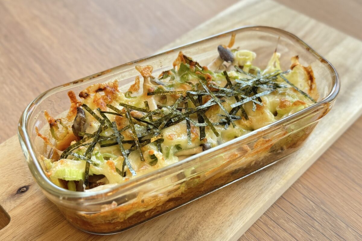 リュウジ　サバ缶でサバ味噌グラタン