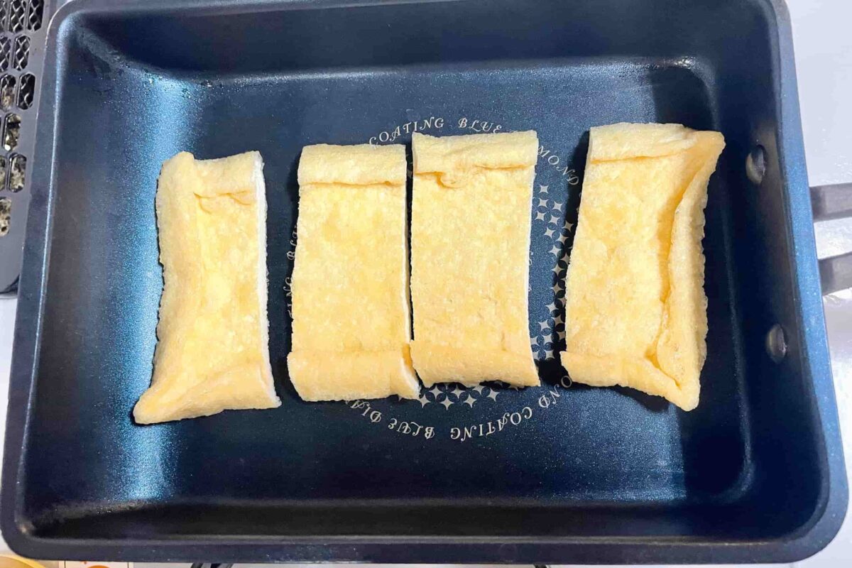 油揚げの生姜焼き