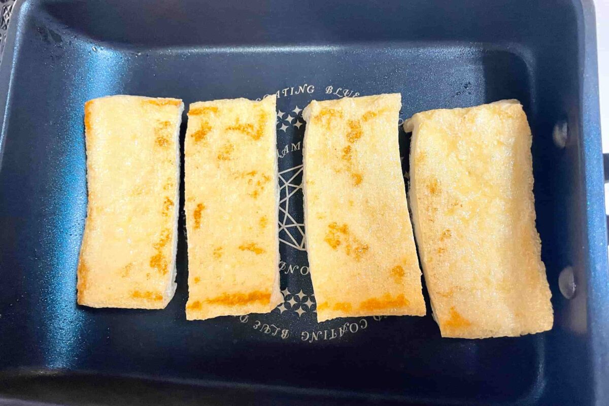 油揚げの生姜焼き