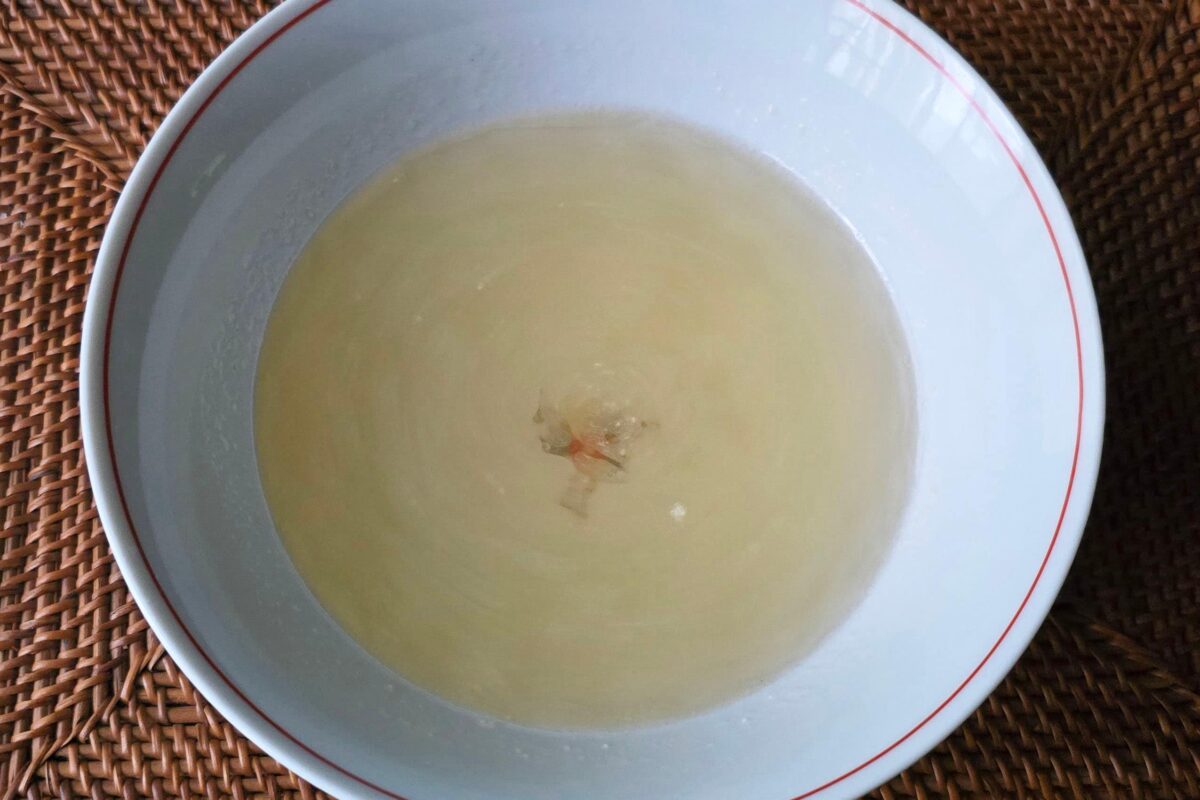 究極の汁そば・水