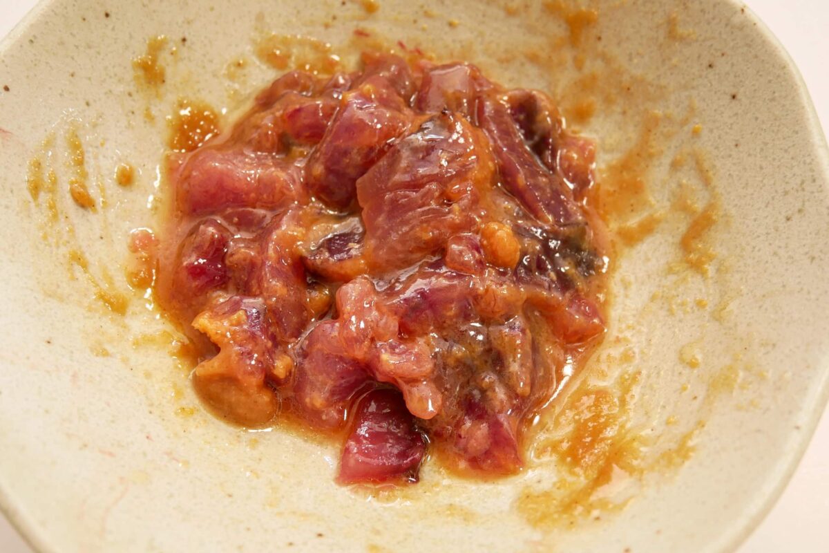 笠原将弘・カツオ漬け丼