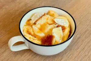 SNSでバズった「悪魔のおやつ」　レンジで簡単“フレンチトースト風”が罪深すぎた