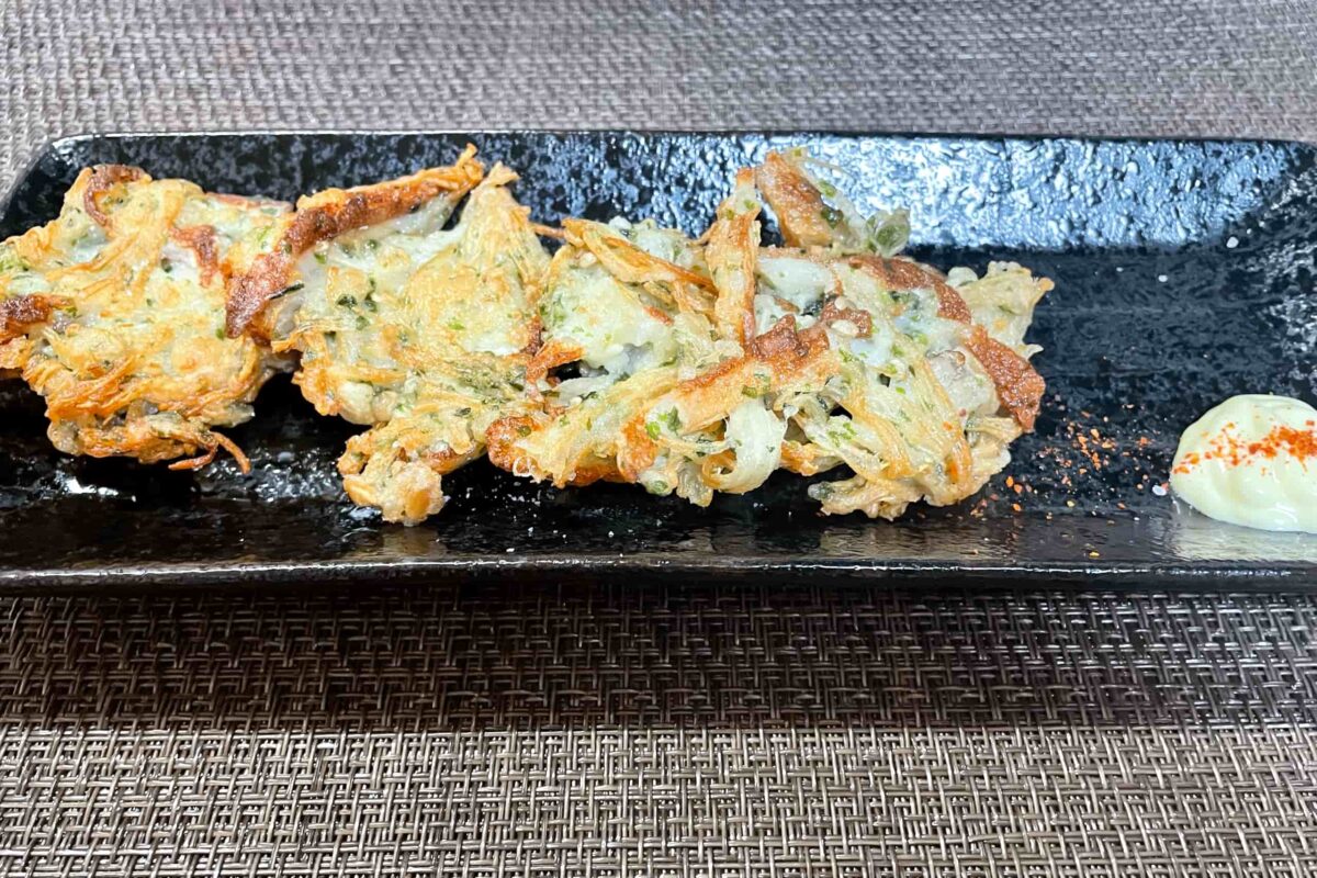 えのきとちくわのサクサク焼き