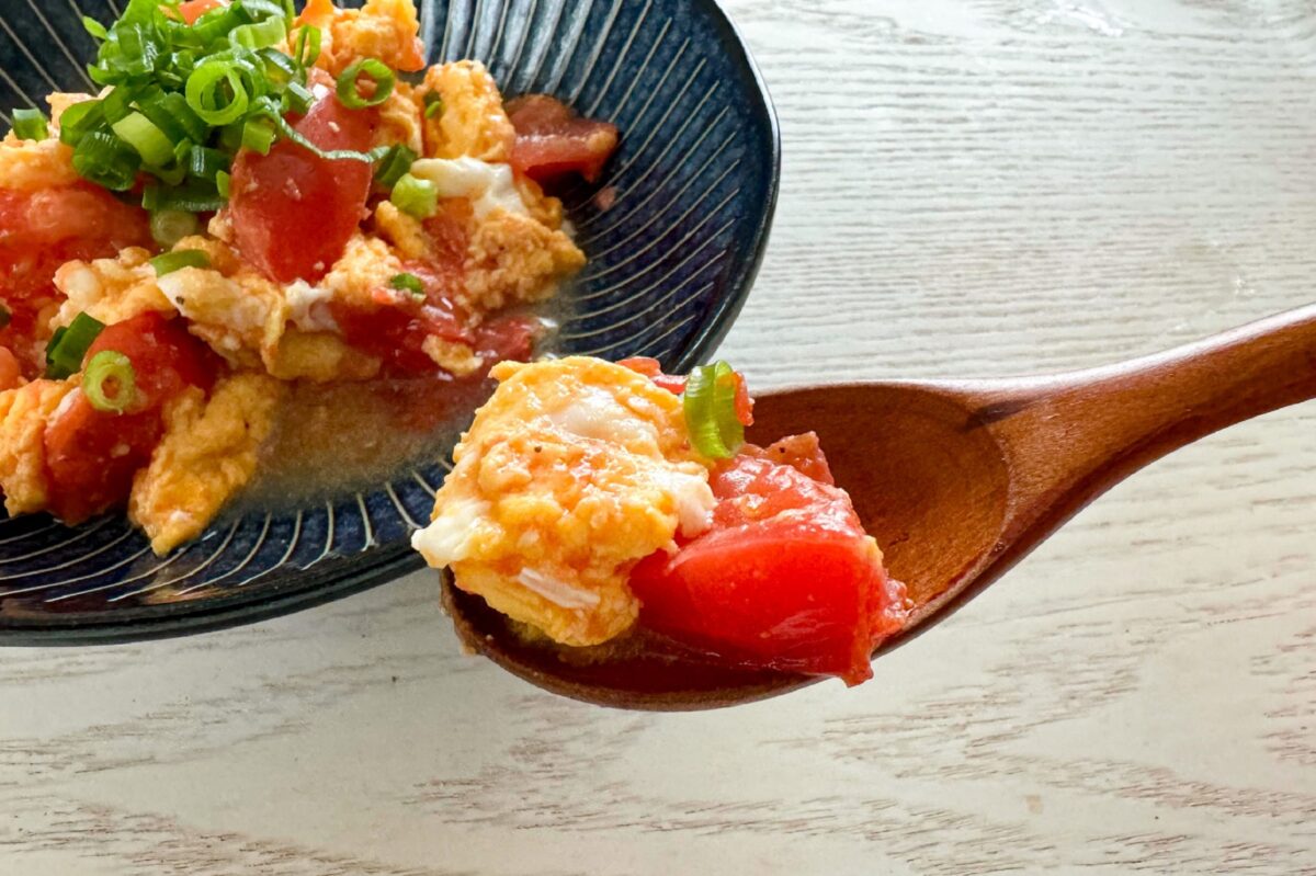 たまごとトマトの炒め物