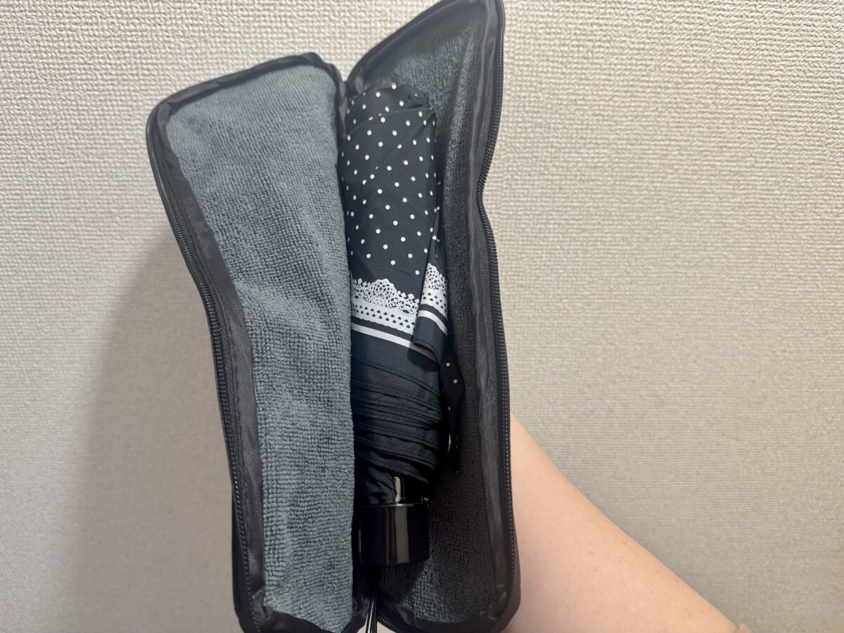 Solocross 傘カバー収納方法2