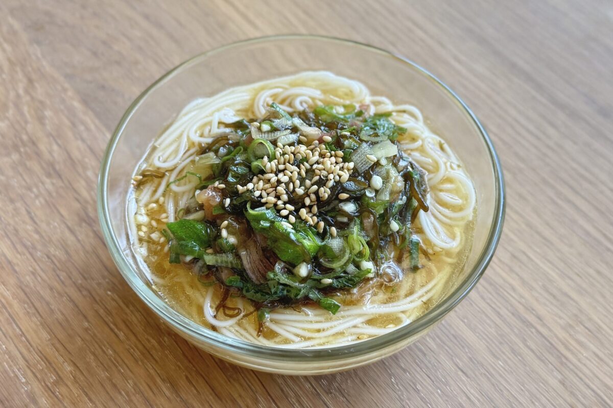 加藤綾菜 そうめんアレンジ