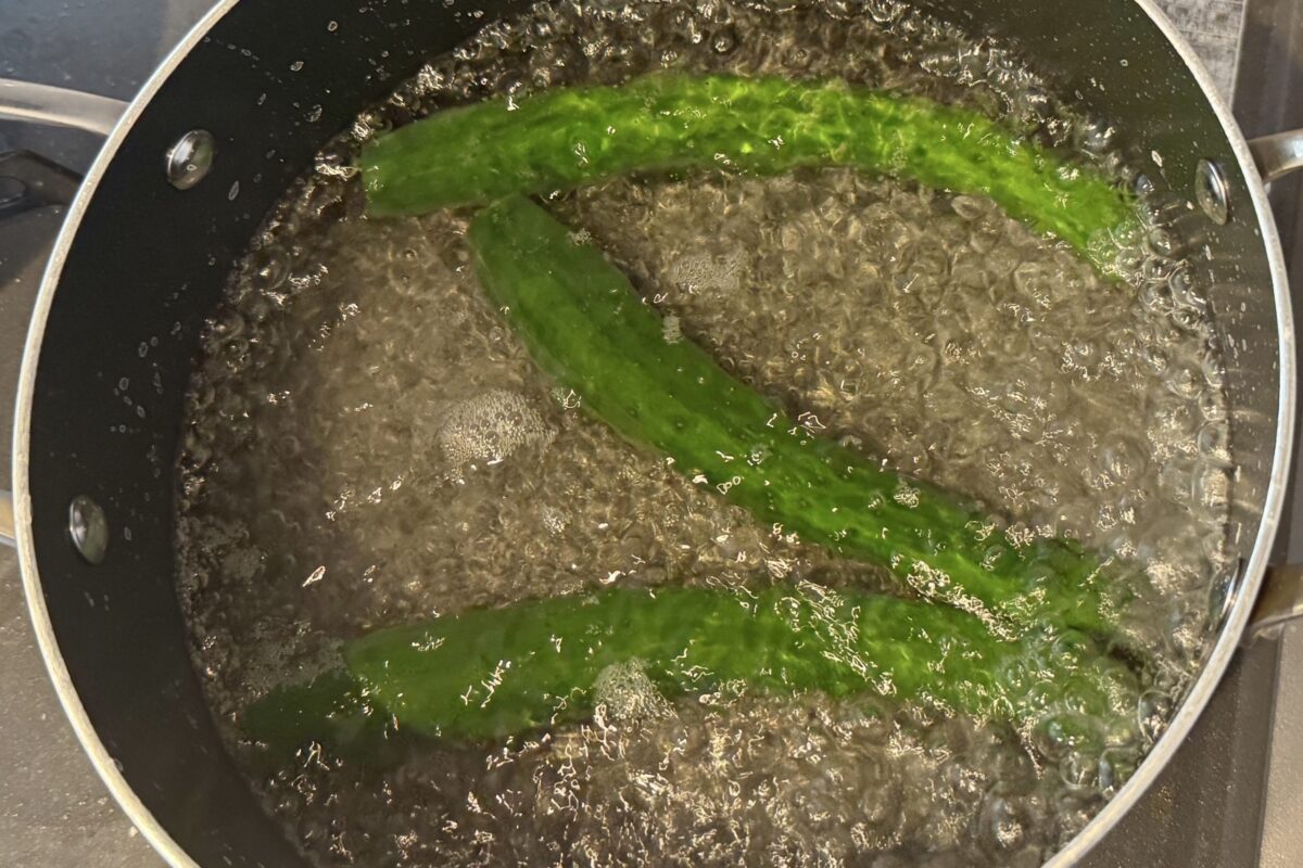 ひみつ基地。 きゅうり大量消費