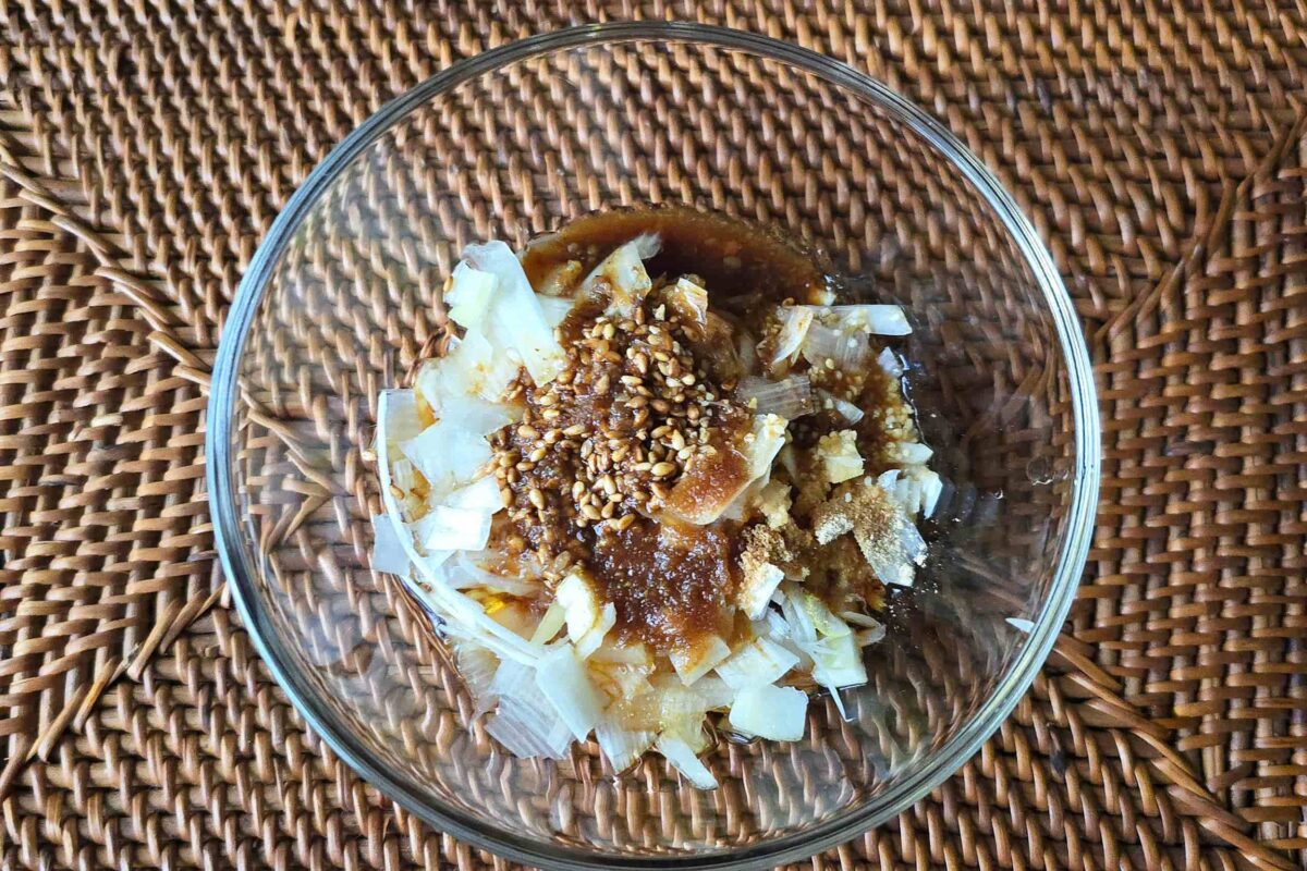 絶品よだれ餃子・調味料