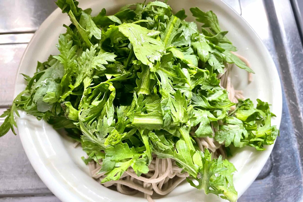 春菊蕎麦