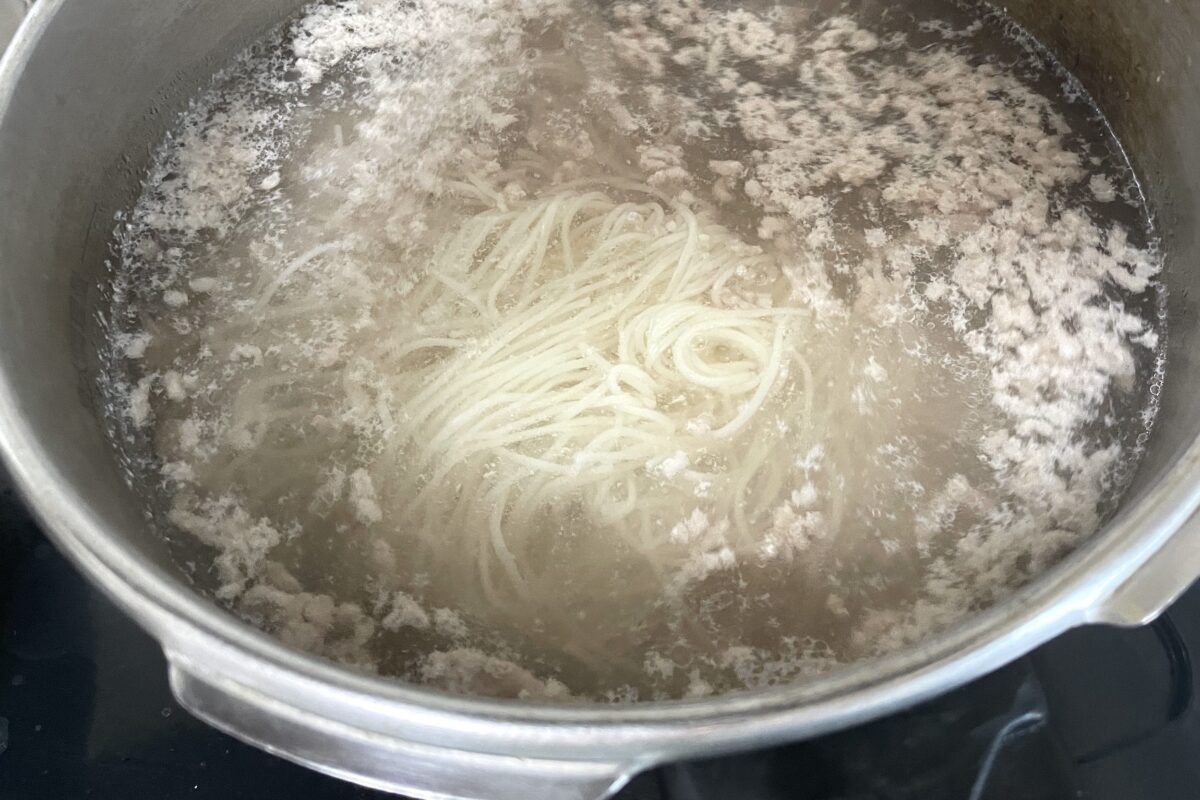 ソレダメ! 冷やし豆乳坦々そうめん