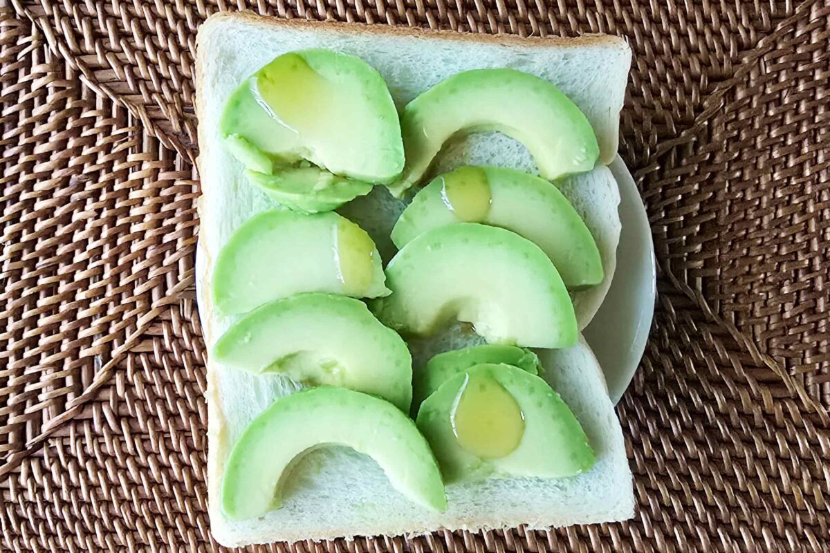 和風トースト・アボカド