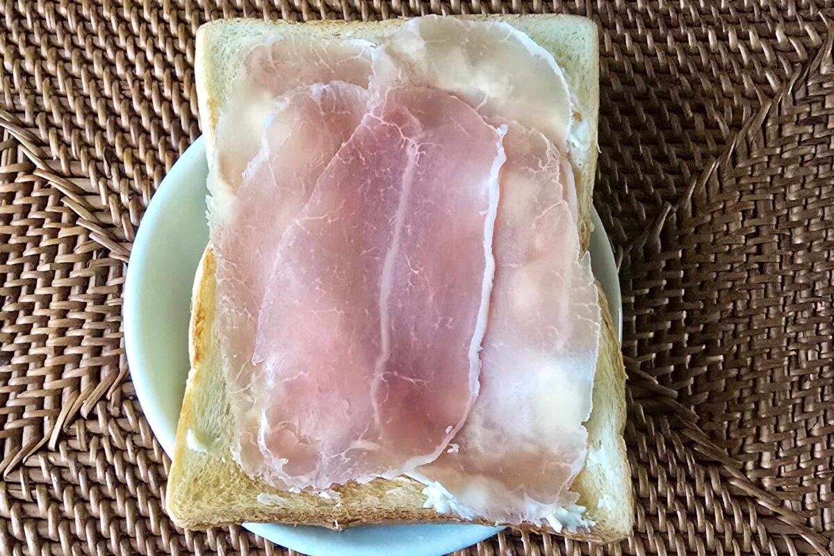 生ハムクリチトースト・生ハム