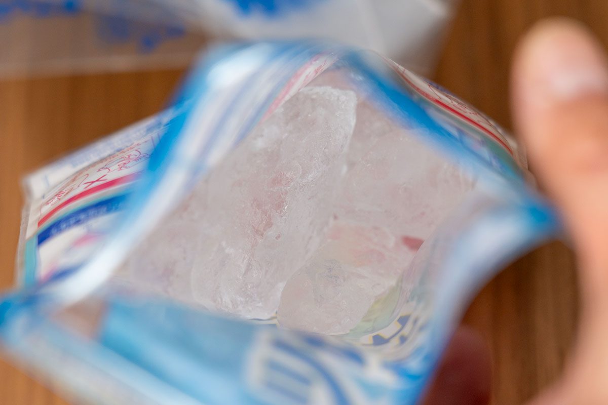 シャカシャカシャーベット袋