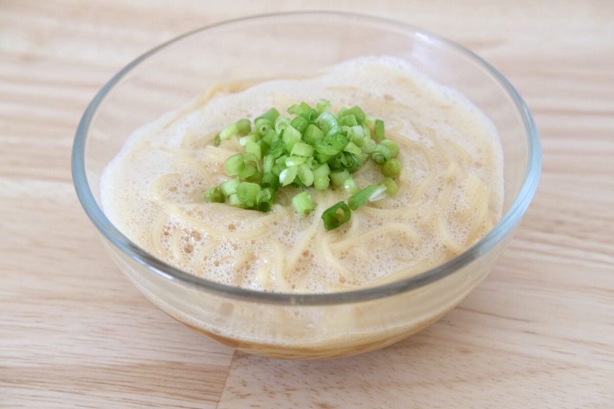 家事ヤロウ ふわふわ卵かけそうめん