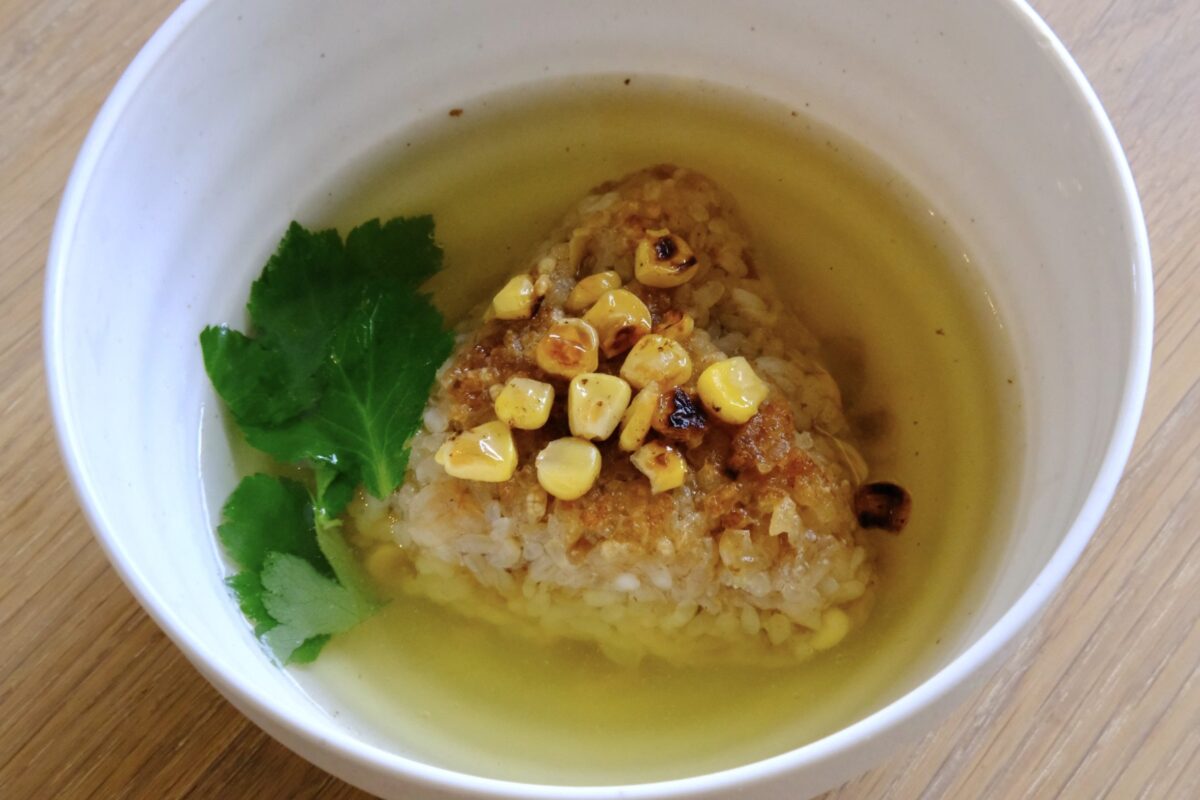 JA全農　焼きとうもろこしのバター醤油おにぎり