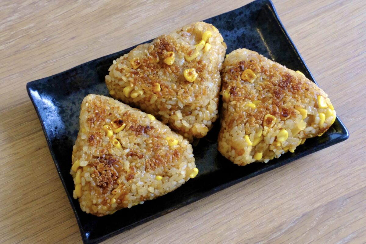 JA全農　焼きとうもろこしのバター醤油おにぎり