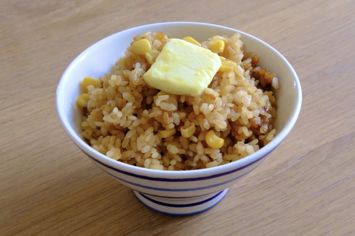 JA全農　焼きとうもろこしのバター醤油おにぎり
