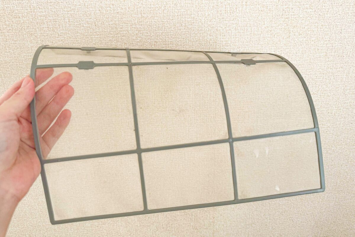 エアコンのフィルター