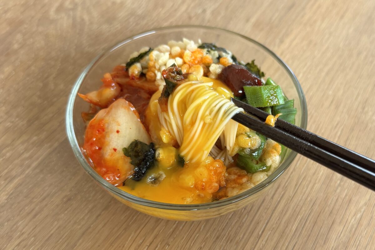 木村拓哉　韓国風そうめん