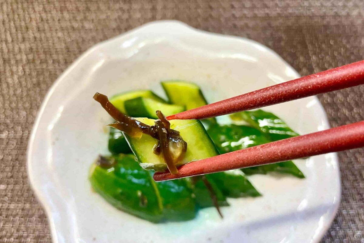 きゅうりのさび漬け