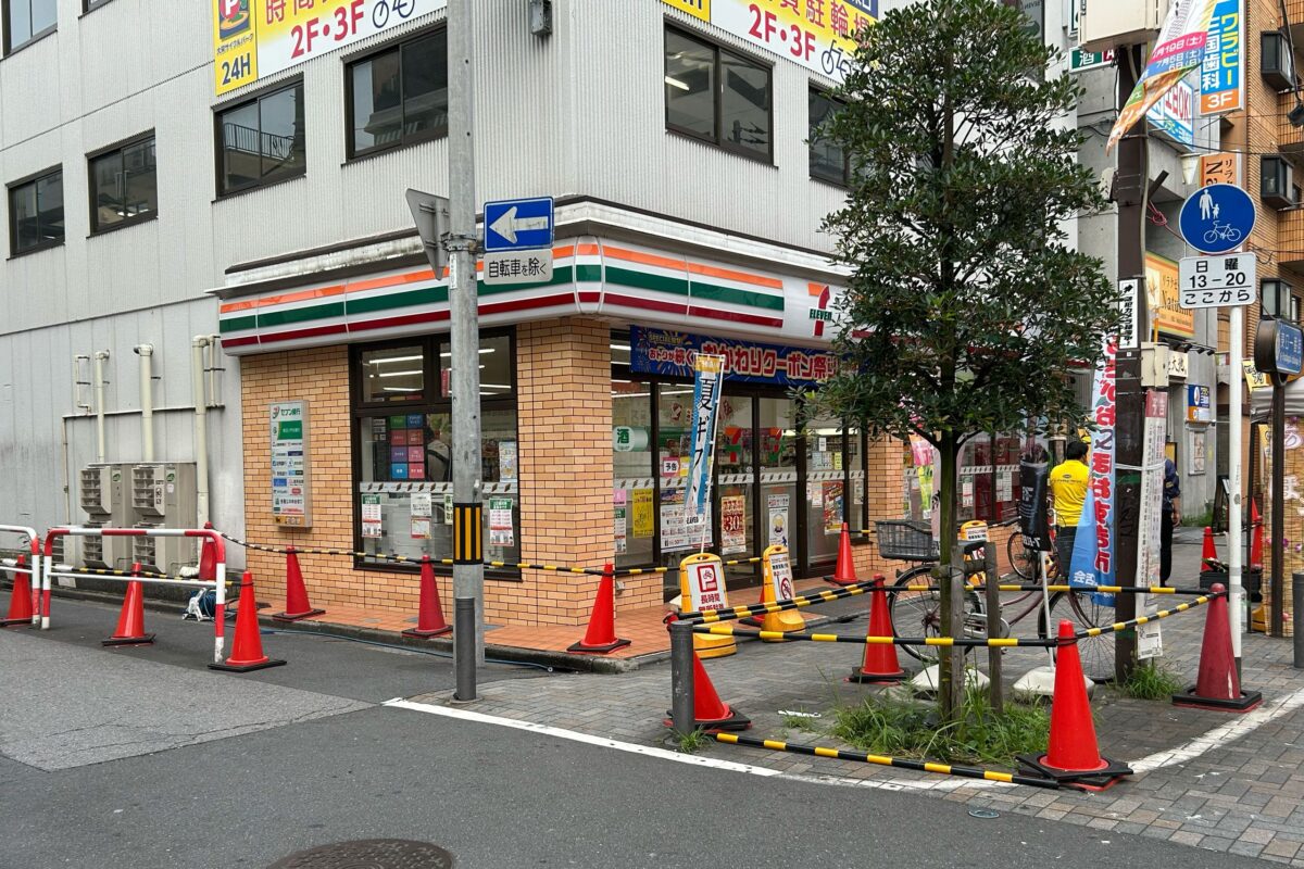 蕨駅周辺の様子