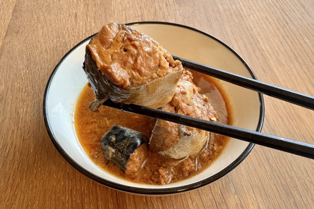 あいこちゃん金の鯖味噌