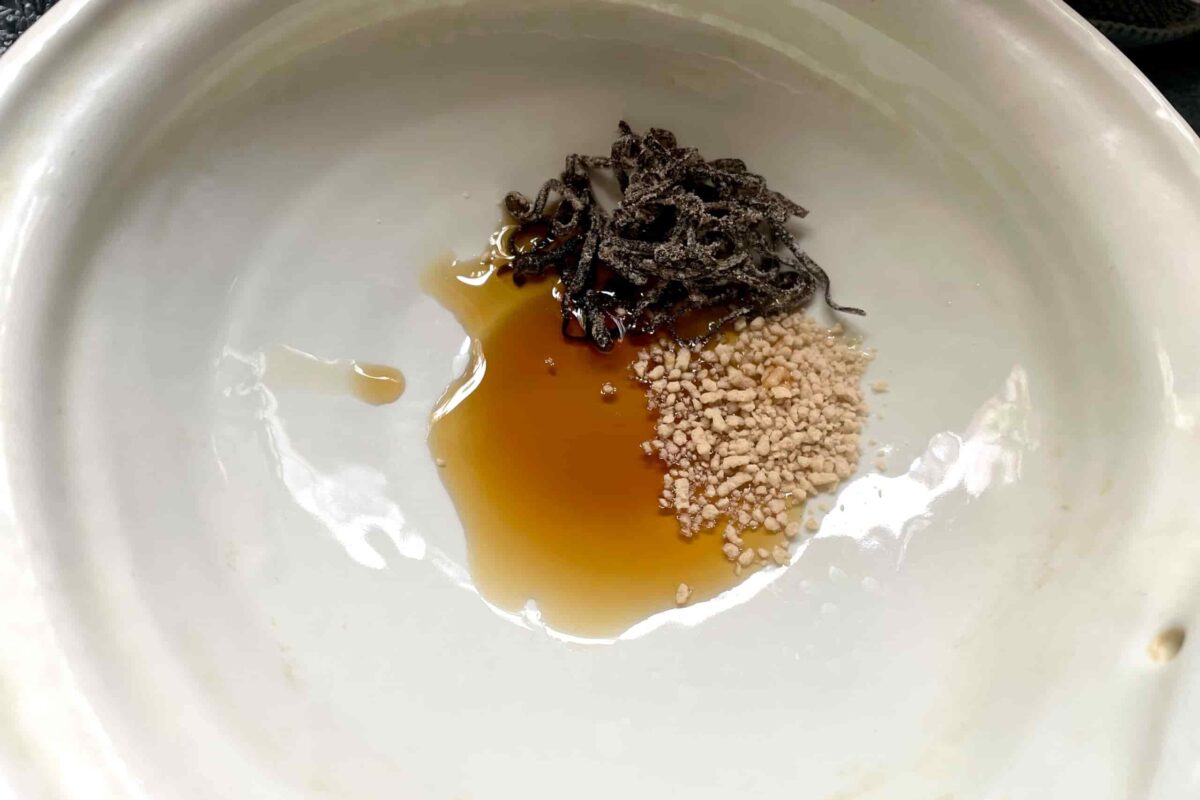 塩昆布そうめん