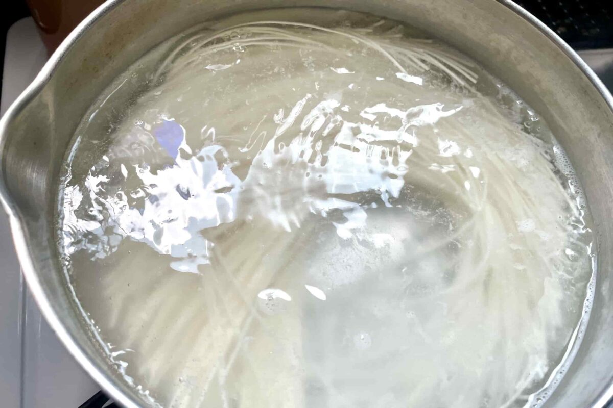 塩昆布そうめん