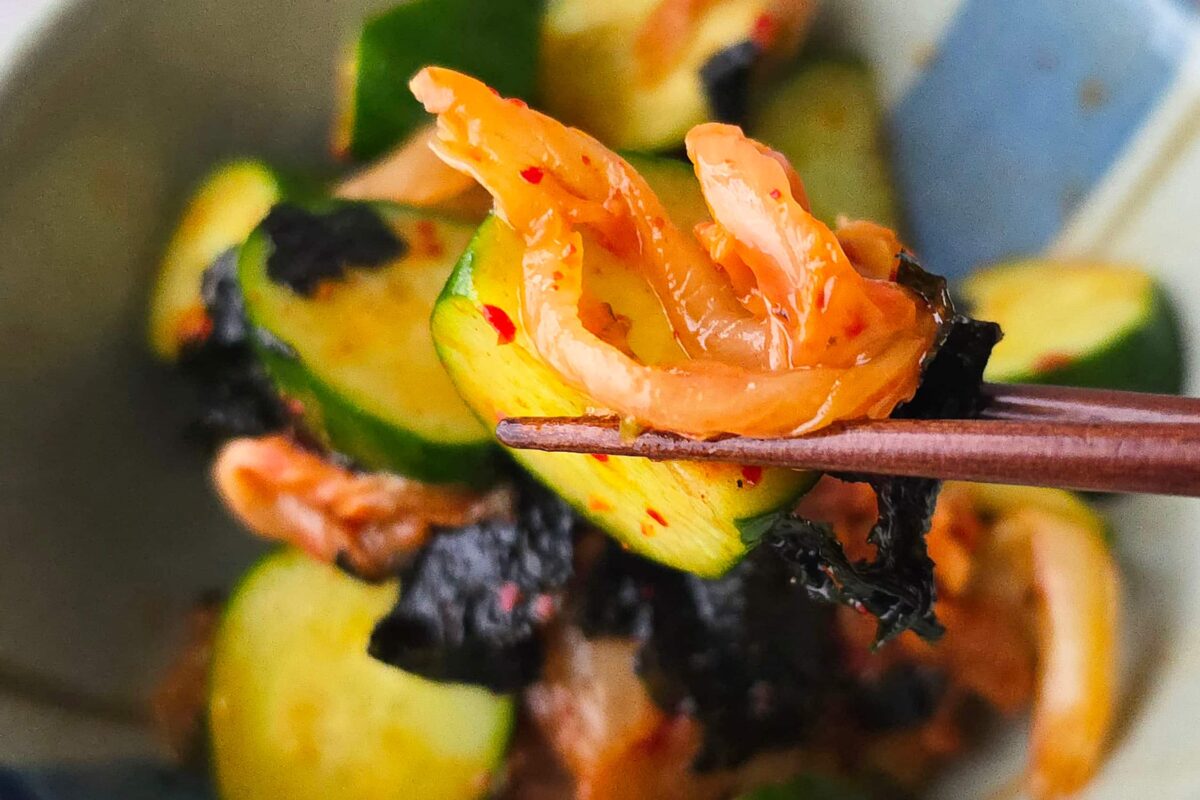 キムチきゅうり・実食