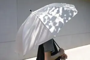 「閉じるだけでたためる日傘」が最高すぎた これならズボラでも毎日持ち歩ける