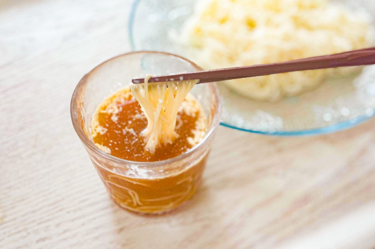 そうめんにマヨネーズ