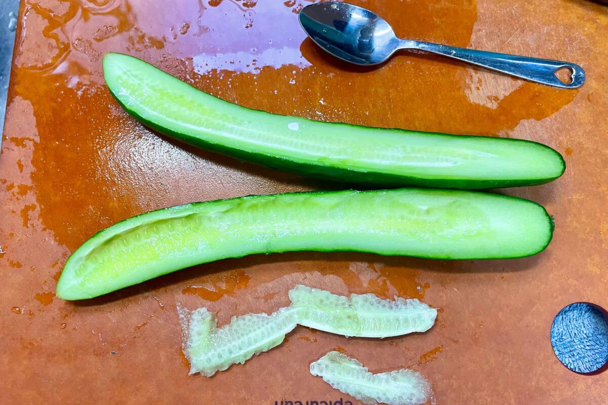 トマトときゅうりの塩昆布和え