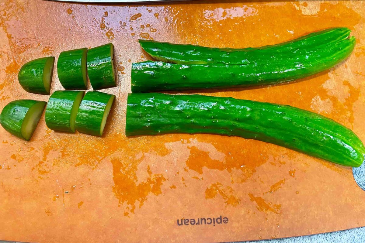 トマトときゅうりの塩昆布和え