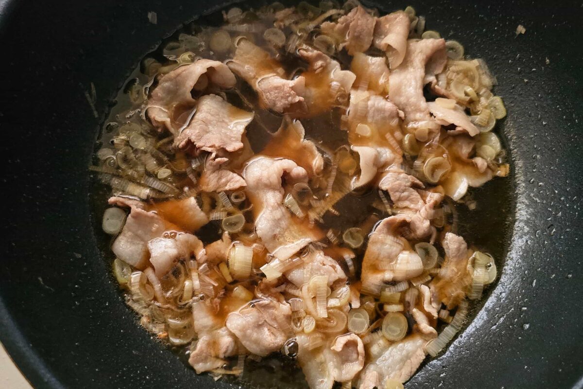 豚もやしつけ麺・めんつゆ