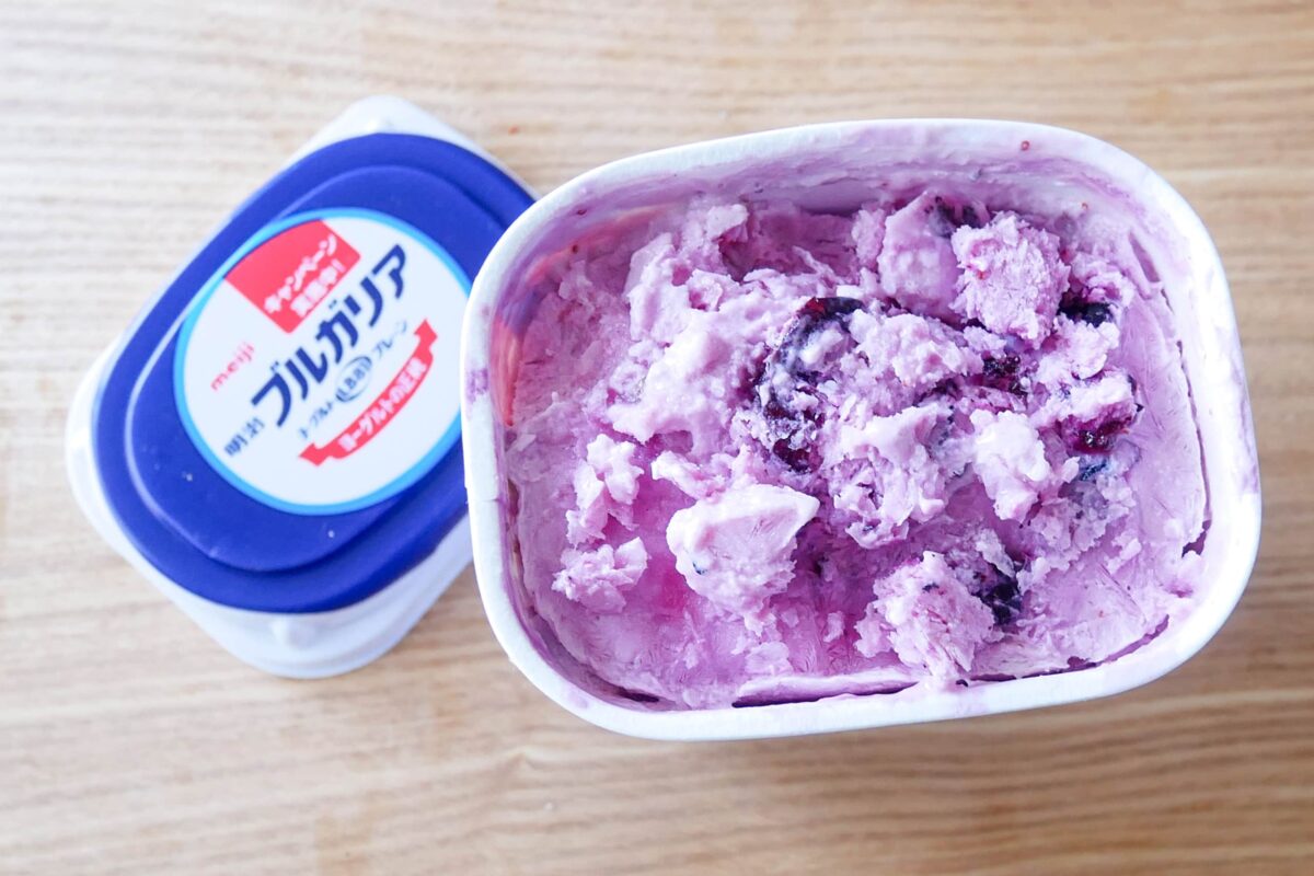 ブルーベリーアイス