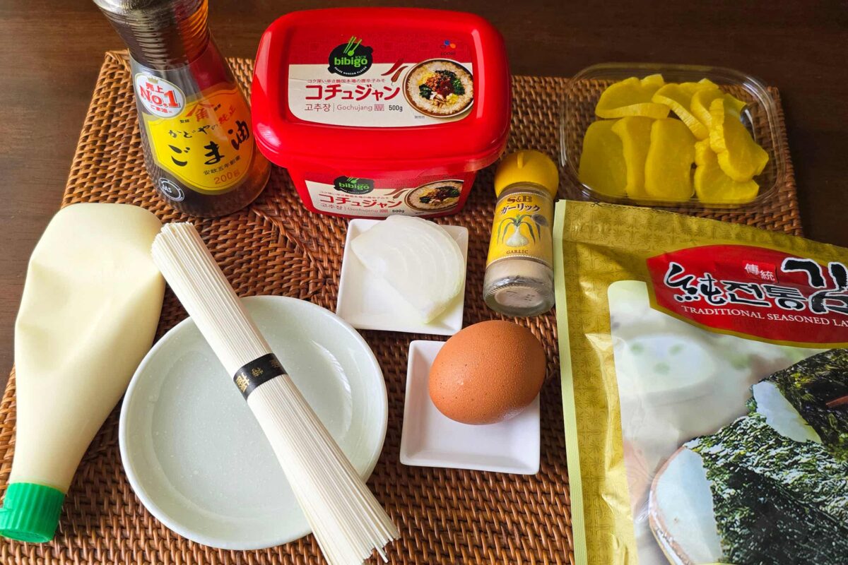 無限そうめん・材料